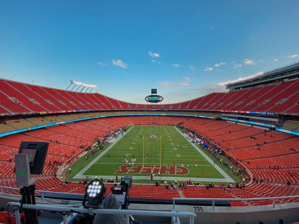 Arrowhead Stadium, sede del Mundial 2026 en Kansas City