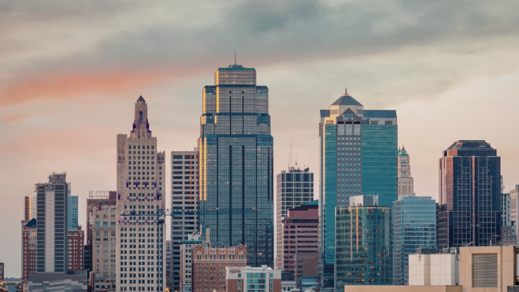 Downtown Kansas City, una de las zonas más visitadas del Medio Oeste