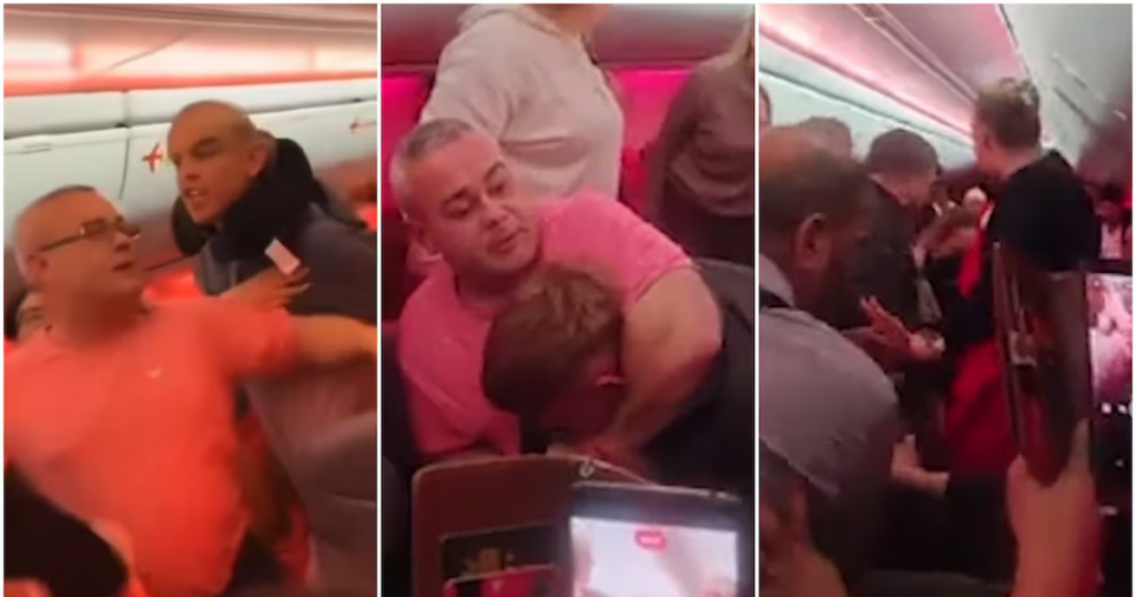 Escándalo: una brutal pelea obligó a desviar un vuelo y aterrizar de emergencia en Bruselas image image 4