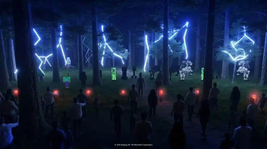 Minecraft sale de la pantalla y llega a Buenos Aires con una experiencia inmersiva única: cuándo abre y cómo conseguir entradas image experiencia inmersiva Minecraft Buenos Aires www.culturageek.com .ar