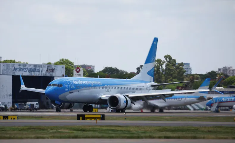 Un vuelo tuvo que aterrizar de emergencia por lo que un pasajero llevaba en la bodega del avión image aerolineas argentinaspng