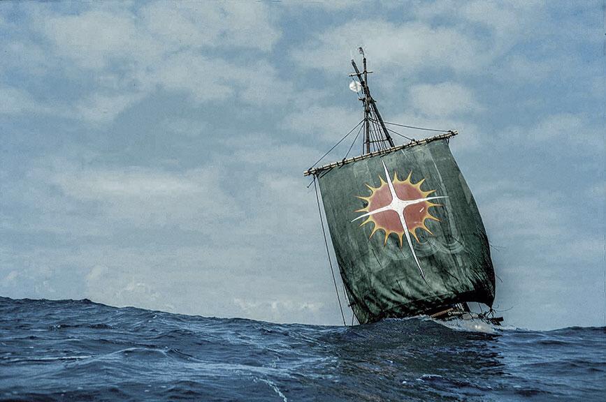 La increíble travesía de cinco argentinos que cruzaron el Atlántico en una balsa primitiva image expedicion atlantis 4834 3