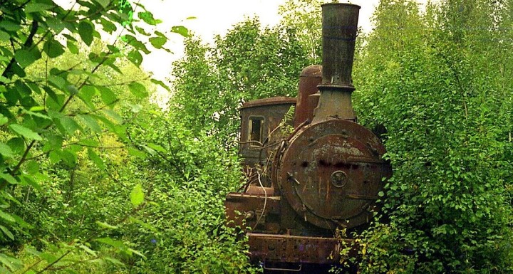 El deshielo en Siberia revela el “tren fantasma” de Stalin: aparecen locomotoras abandonadas tras más de 70 años image