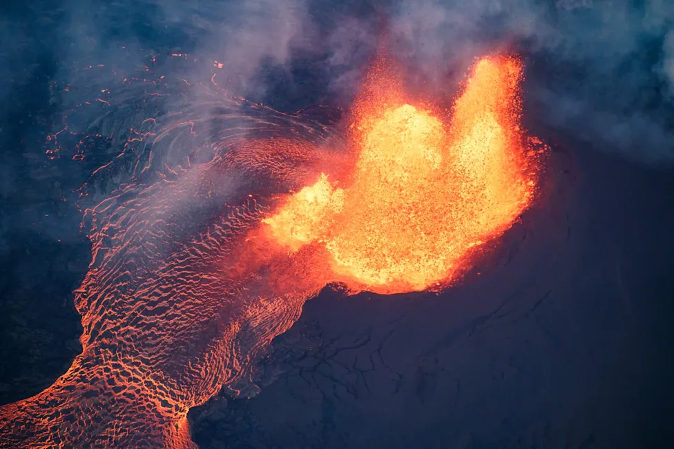 El volcán Kilauea volvió a entrar en erupción y lanzó una fuente de lava de más de 150 metros image 139ea9c0b876f52e367649a4d4ad642f
