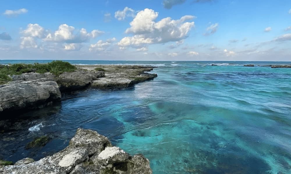 image Caribe mexicano Caleta Tankah