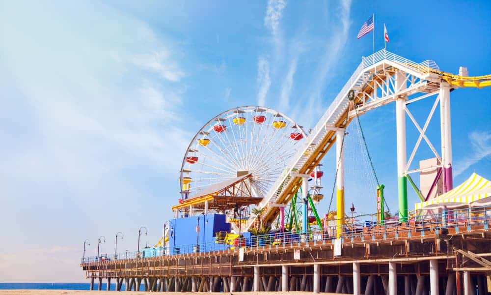 image Los Ángeles Santa Monica pier