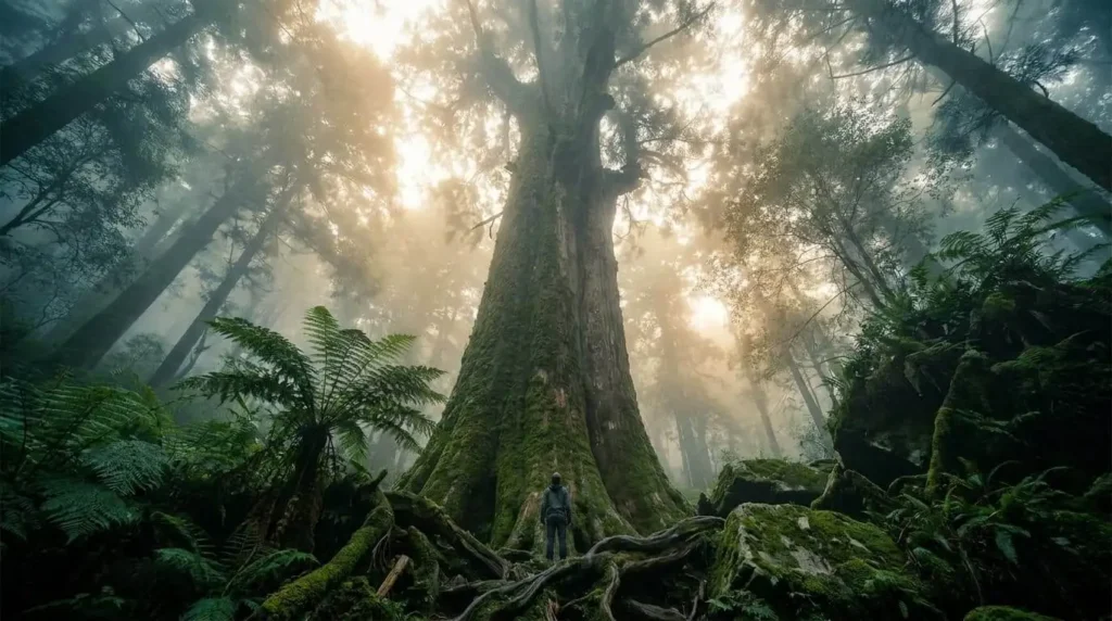 image Giant conifer tree mountain forest 202606050929