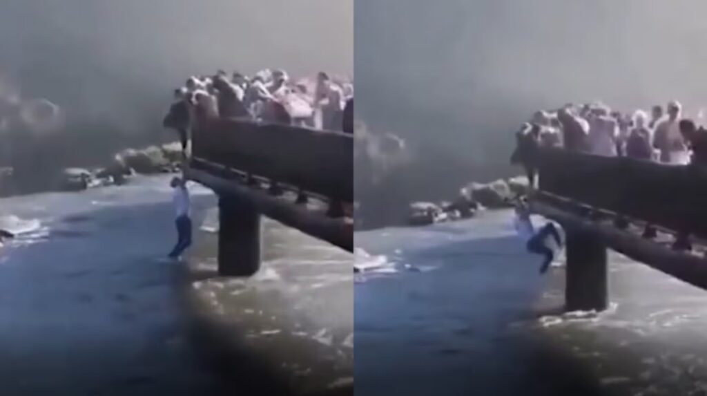 Bajó de la pasarela de las Cataratas para recuperar su celular y recibió una fuerte multa image 6D37MJEHXNB6TDLUQFXB36BVQU 1