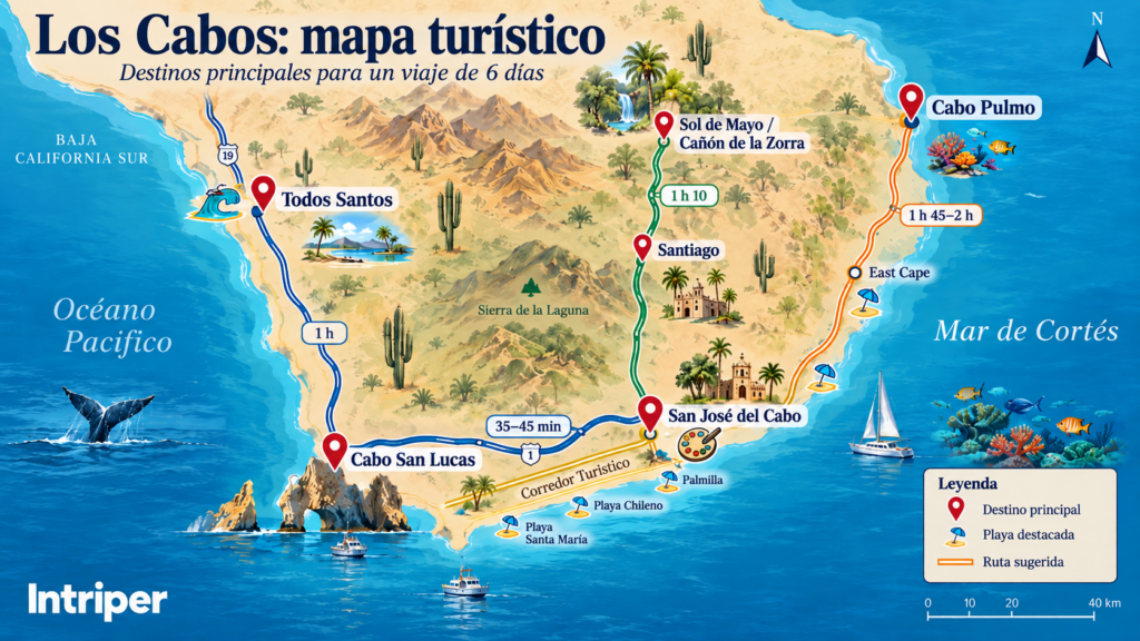 Los Cabos en 6 días: una ruta entre playas, pueblos, gastronomía, aventura y el Mar de Cortés image ChatGPT Image Sep 8 2026 03 25 55 PM