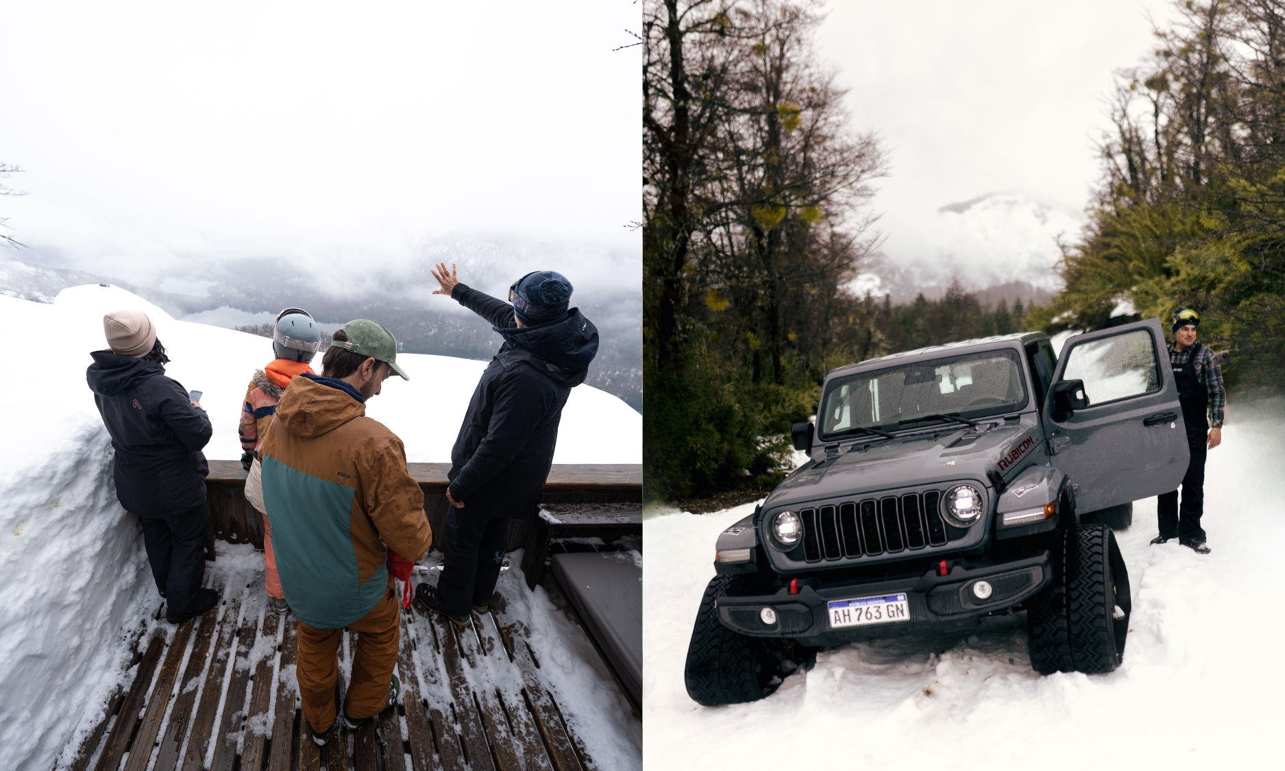 Jeep Wave Lago Hermoso