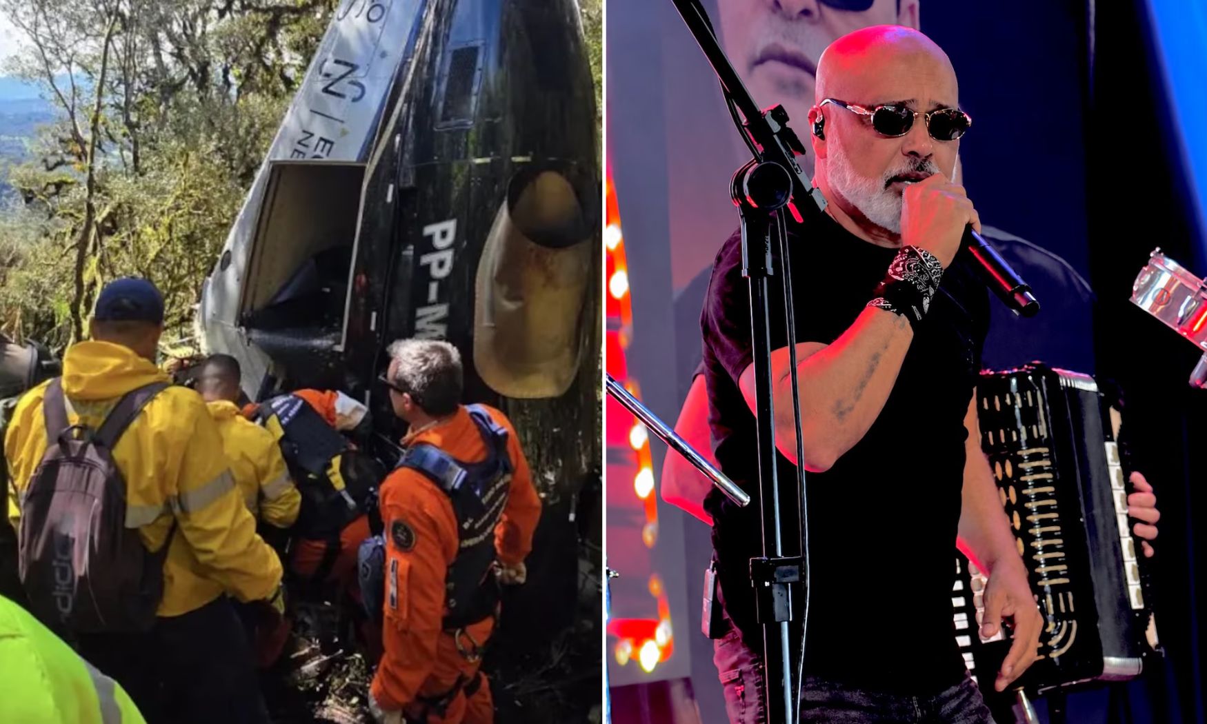 Un helicóptero se estrelló en Santa Catarina y murió una reconocida estrella de la música brasileña Un helicóptero se estrelló en Santa Catarina y murió una reconocida estrella de la música brasileña