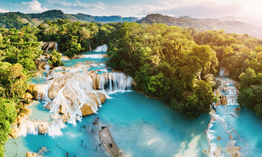 agua azul chiapas
