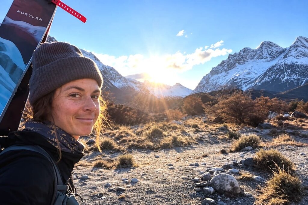 Quién era Juliette Willmann, la esquiadora francesa que murió en una avalancha en El Chaltén image juliette willmann chalten instagram accidente