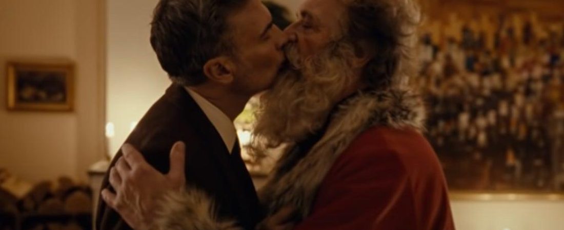 beso santa claus