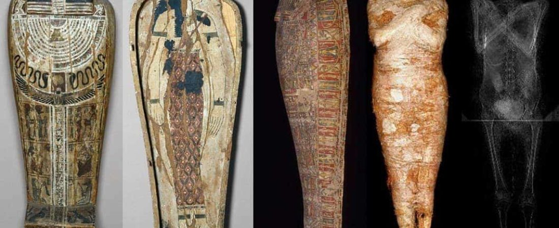 momia egipcia embarazada