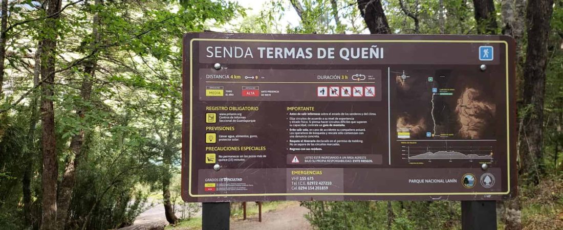 Las Termas de Queñi, un atractivo que puedes visitar a unos 60 kilómetros de San Martín de los Andes