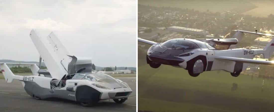 AirCar, el auto que se transforma en avión en menos de tres minutos, ya cuenta con certificado para volar