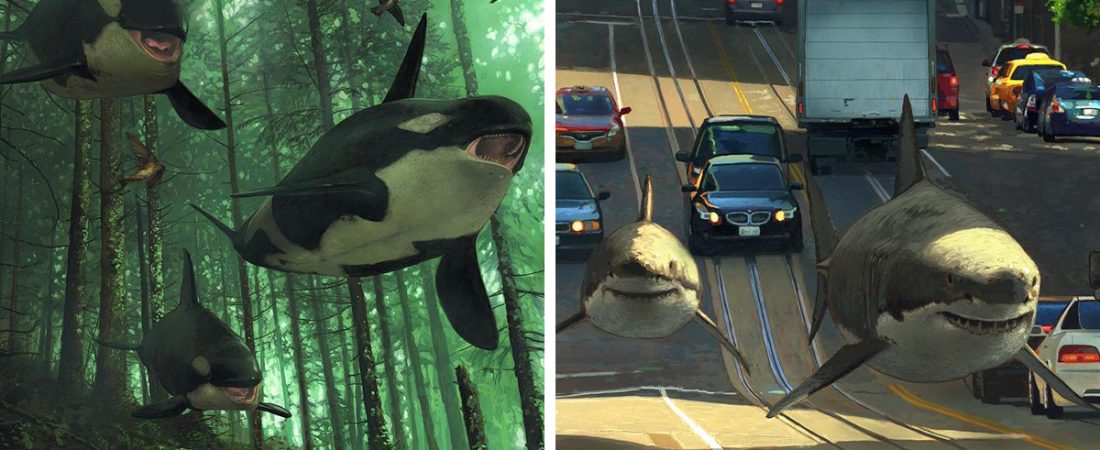 Animales-surrealistas-en-paisajes-inesperados-por-el-artista-Chris-Austin-intriper.jpg