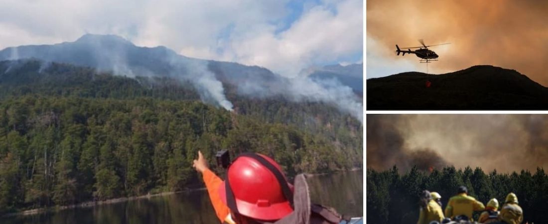 Argentina declara la emergencia ígnea y continúan los incendios en la Patagonia