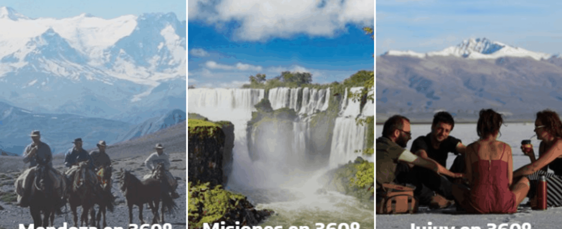 Argentina en 360° recorridos virtuales por los grandes atractivos del país para disfrutar desde casa 1