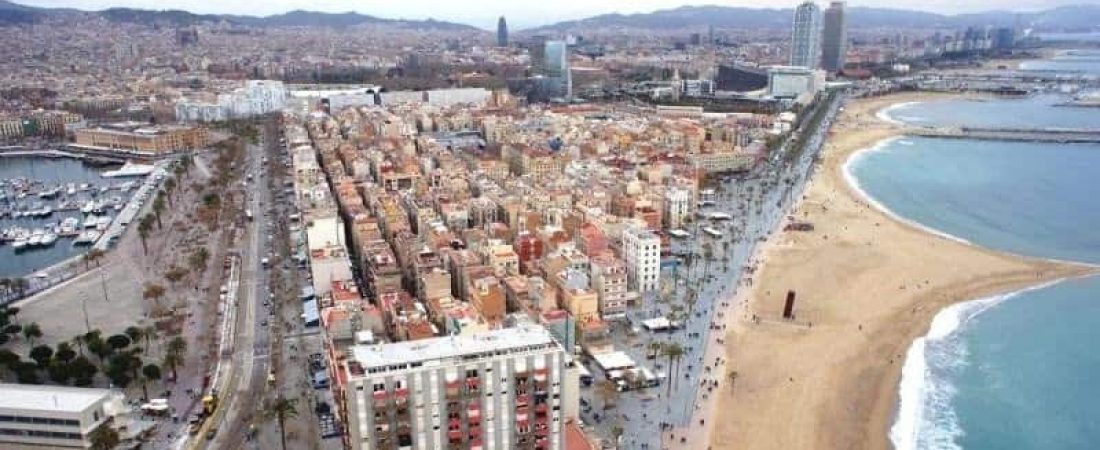 Barcelona Instalan videosensores en las playas para controlar la capacidad de ocupación y evitar las aglomeraciones 1