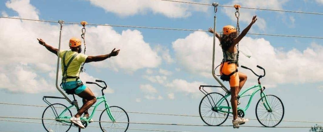 Bike-Wire-World-Record-at-TOROVERDE-Adventure-Park-Puerto-Rico