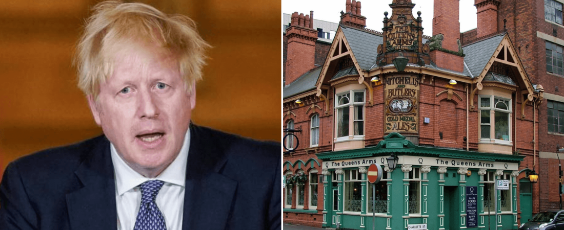 Boris Johnson anuncia la reapertura de pubs, restaurantes, museos en Inglaterra