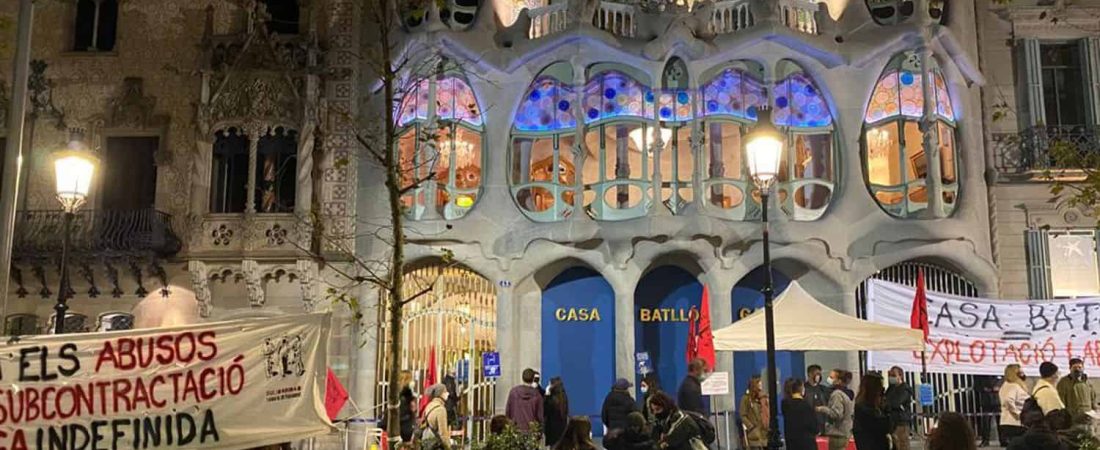 Casa Batlló disturbios