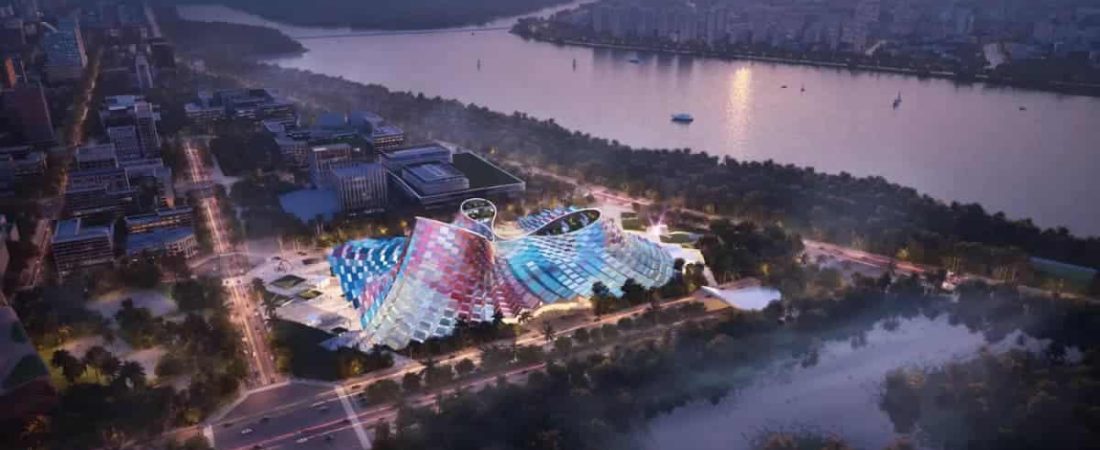 China comenzará a construir el centro de eventos más llamativo del mundo