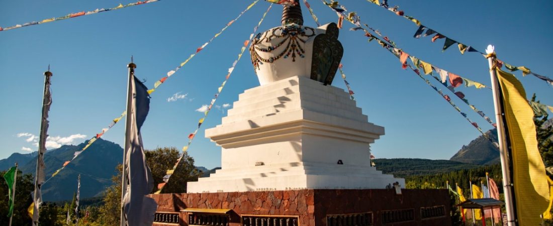 Cómo llegar a Stupa Samanthabadra-monumento budista-Patagonia argentina-1