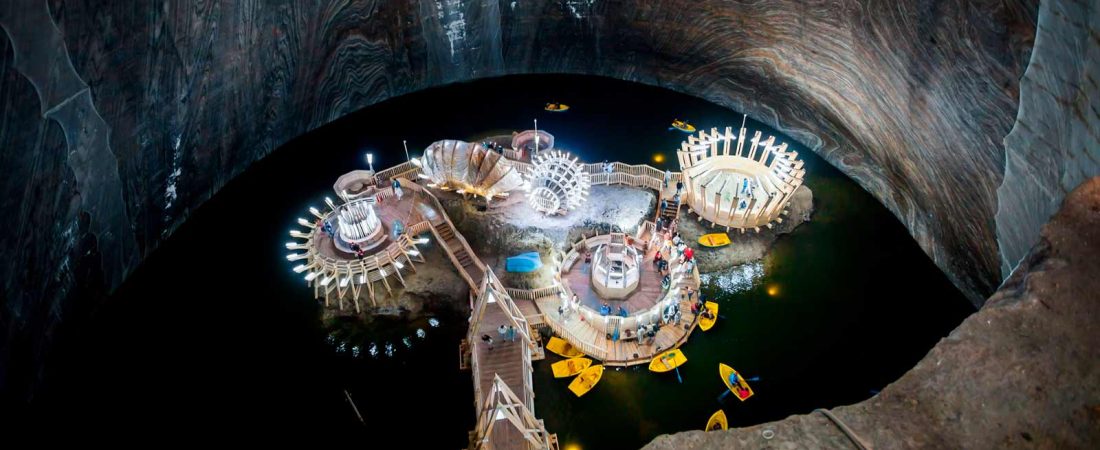 Conoce Salina Turda, un impactante parque de atracciones bajo tierra en Rumania 0