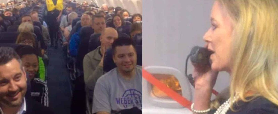 Coronavirus El extremo método de azafatas de Southwest Airlines para entregar las viandas a los pasajeros a bordo