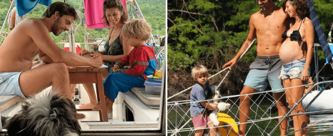 Cuarentena en 10m² La historia de una familia argentina que eligió vivir la vida en el mar 3