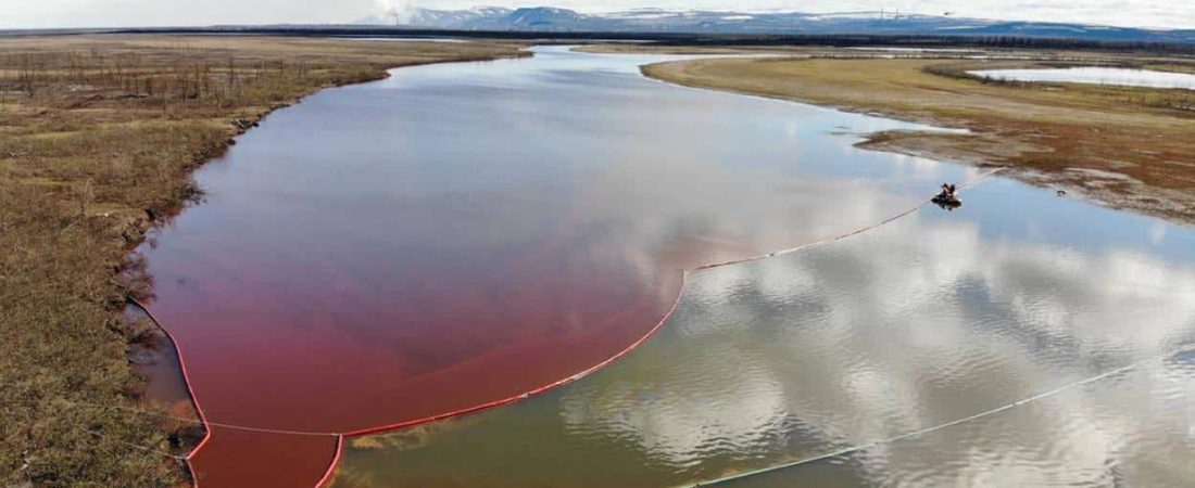 Siberia advierte la presencia de diésel en un lago ártico