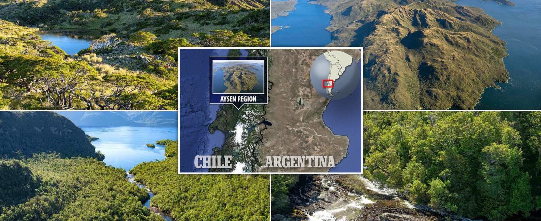 Está a la venta esta isla privada virgen en la Patagonia por 35 millones de dólares