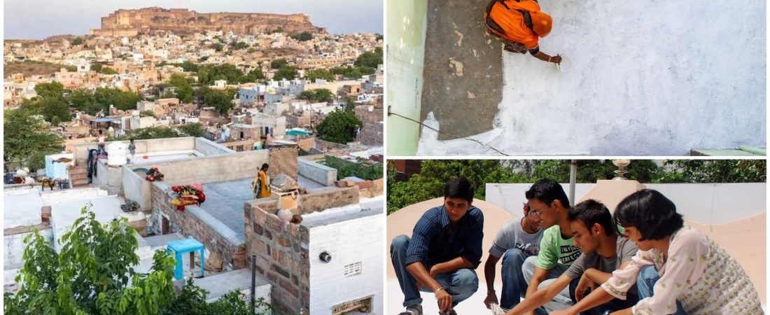 Esta pintura ultrablanca está refrescando el interior de las casas de los barrios más pobres de la India