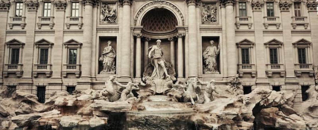 Fontana de Trevi - detalles