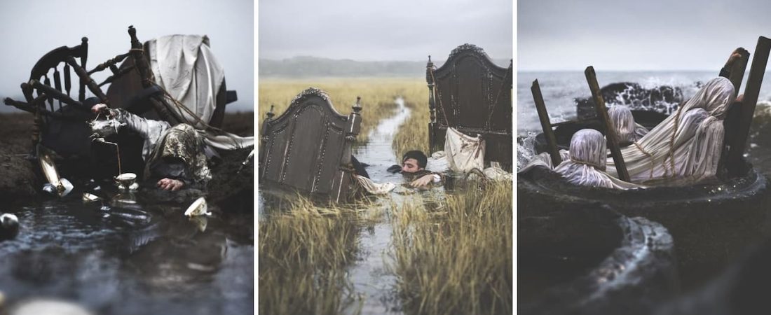 Un fotógrafo recrea sus pesadillas para poder lidiar con la parálisis de sueño