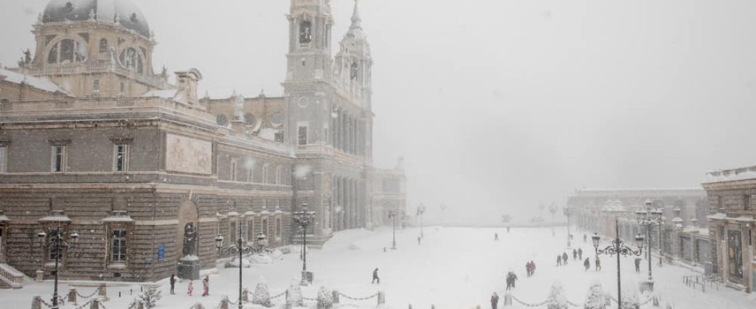 [GALERÍA] Lo que Filomena dejó en las calles de Madrid las mejores fotografías de una ciudad teñida de un histórico temporal de nieve