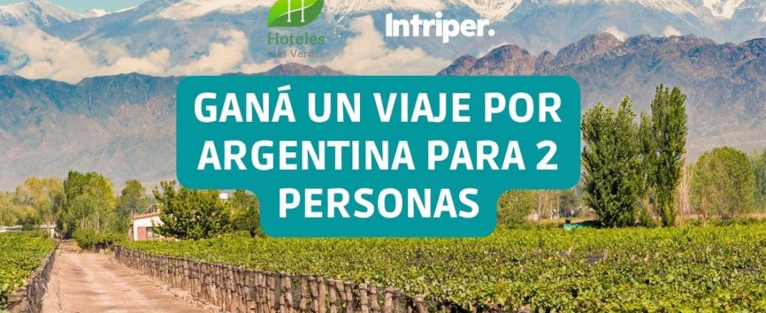 GANÁ UN VIAJE POR ARGENTINA PARA 2 PERSONAS