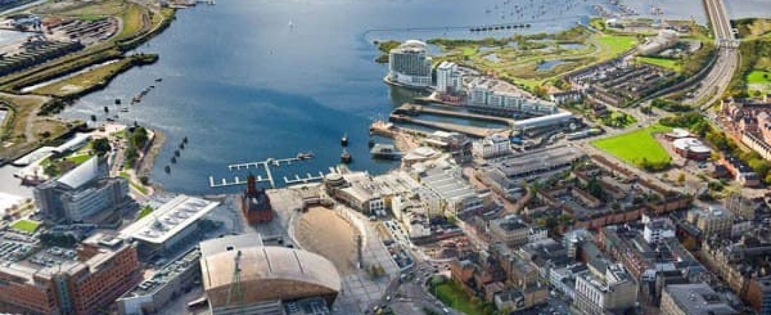 Cardiff Bay
Cardiff
Aerial
South
Towns & Villages