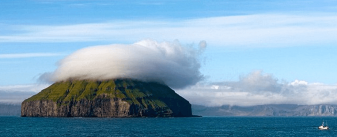 Increíble Esta isla tiene su propia nube y puedes corroborarlo visitando el mar de Noruega