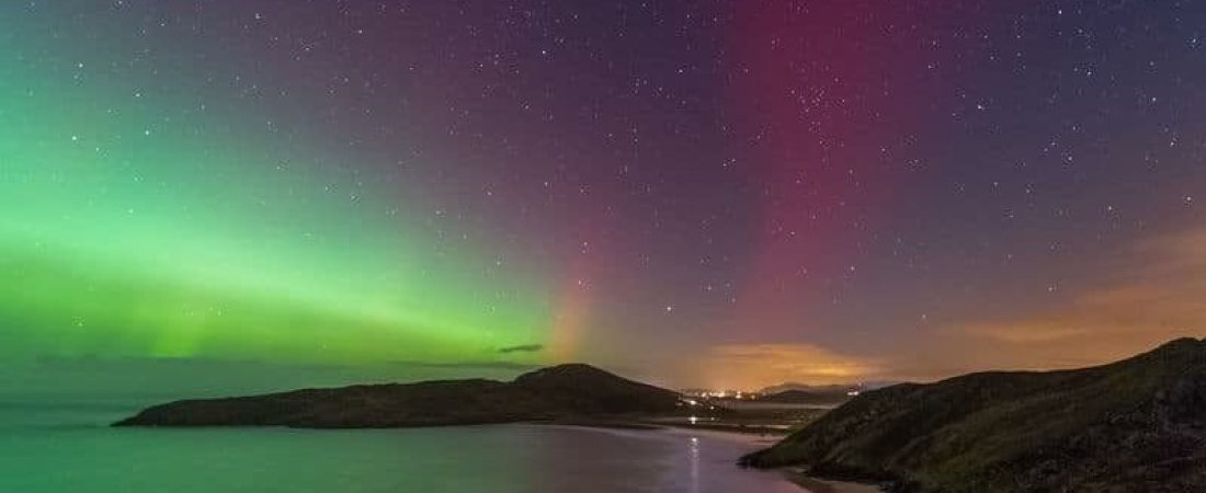 Aurora Boreal en Irlanda