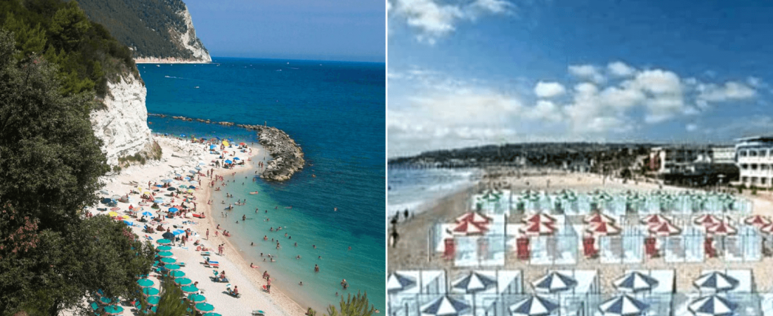 Italia Proponen el uso de cubículos individuales para visitar las playas sin riesgo de contagio 6