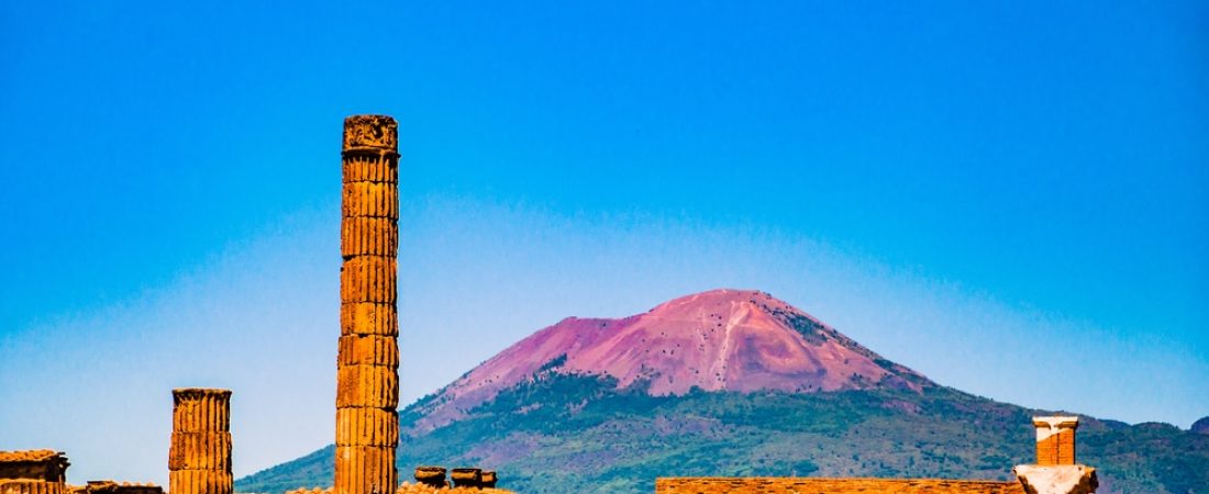 The,Famous,Antique,Site,Of,Pompeii,,Near,Naples.,It,Was