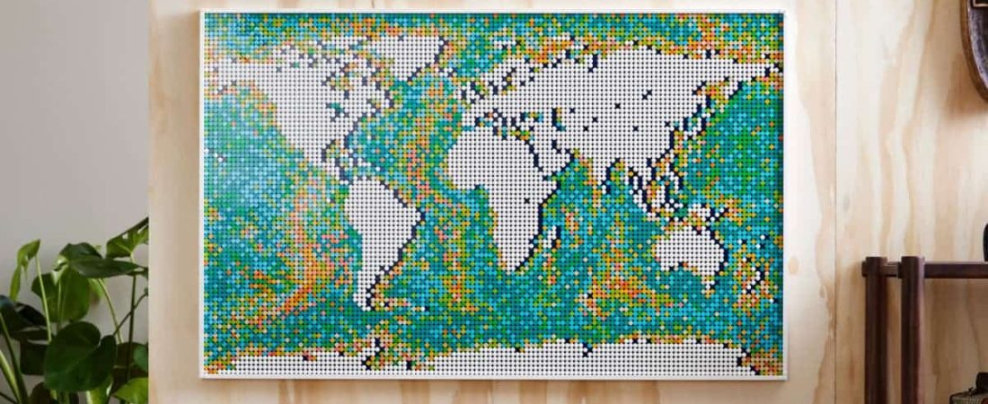 Lego Art World Map