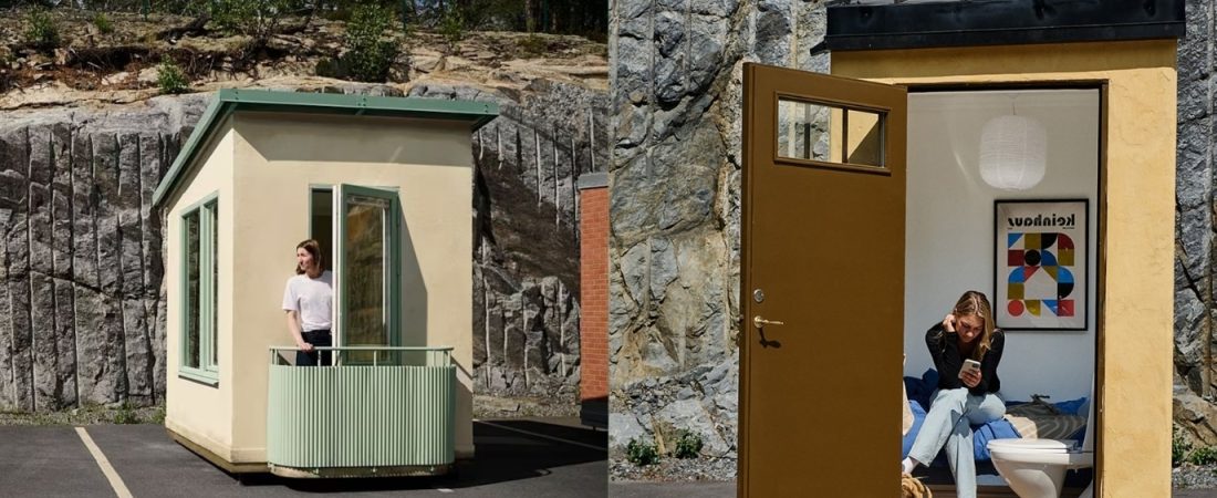 La casa de 1,9 m² que expone el problema de los jóvenes para acceder a una vivienda en Suecia