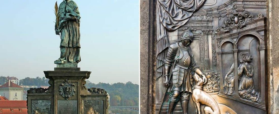 La particular historia en el Puente de Carlos en Praga una escultura a la que la buena suerte hace brillar distinto-1