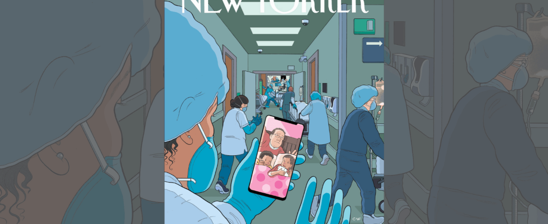 La revista 'The New Yorker' rinde homenaje a los médicos de la ciudad con una conmovedora portada 1