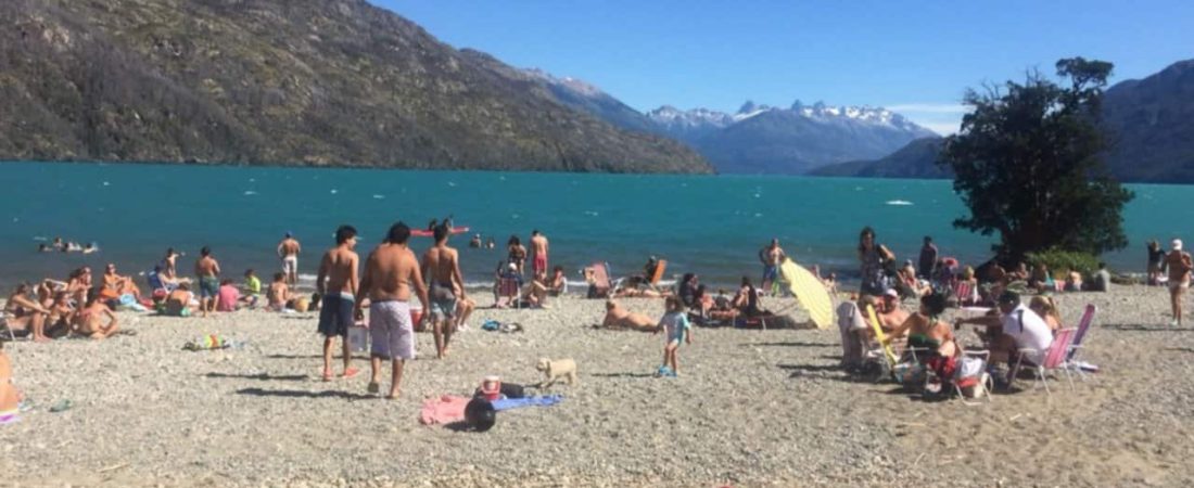 Lago Puelo turismo temporada de verano